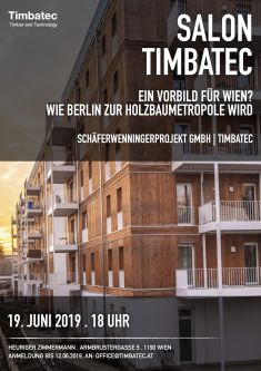 „Ein Vorbild für Wien? Wie Berlin zur Holzbaumetropole wird.“ 