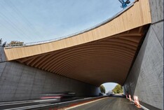 Wooden infrastructure buildings