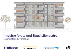 Baustellenapéro Neubau MFH Scherli