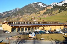 Former Federal Councillor Merz has Opened the New Simmental Arena in Zweisimmen