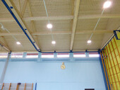 Interior view ceiling