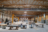 Vue intérieure du hall de production