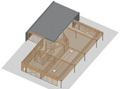Vue de la construction 3D