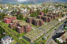 Over 150 new apartments in Küttigen