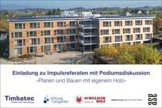 Einladung zu Impulsreferaten mit Podiumsdiskussion