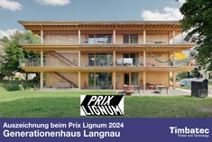 Generationenhaus Langnau | Prix Lignum 2024 