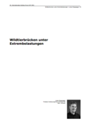 Ponts pour la faune sauvage sous des charges extrêmes